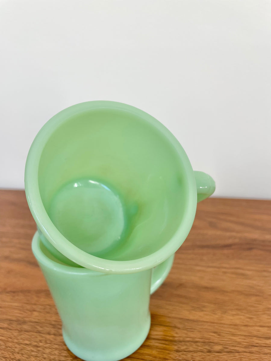 Pair of Fire King D handle mugs – The Thrifted Table