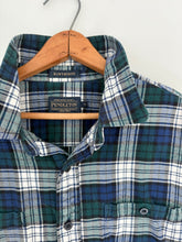 Load image into Gallery viewer, pendleton plaid flannel button-down