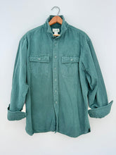 Load image into Gallery viewer, vintage ll bean green chamois button-down