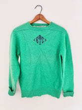 Load image into Gallery viewer, vintage monogrammed wool sweater