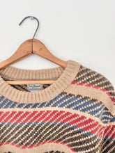 Load image into Gallery viewer, vintage ll bean striped sweater
