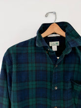 Load image into Gallery viewer, ll bean flannel plaid button-down
