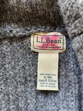 Load image into Gallery viewer, gray ll bean wool cardigan
