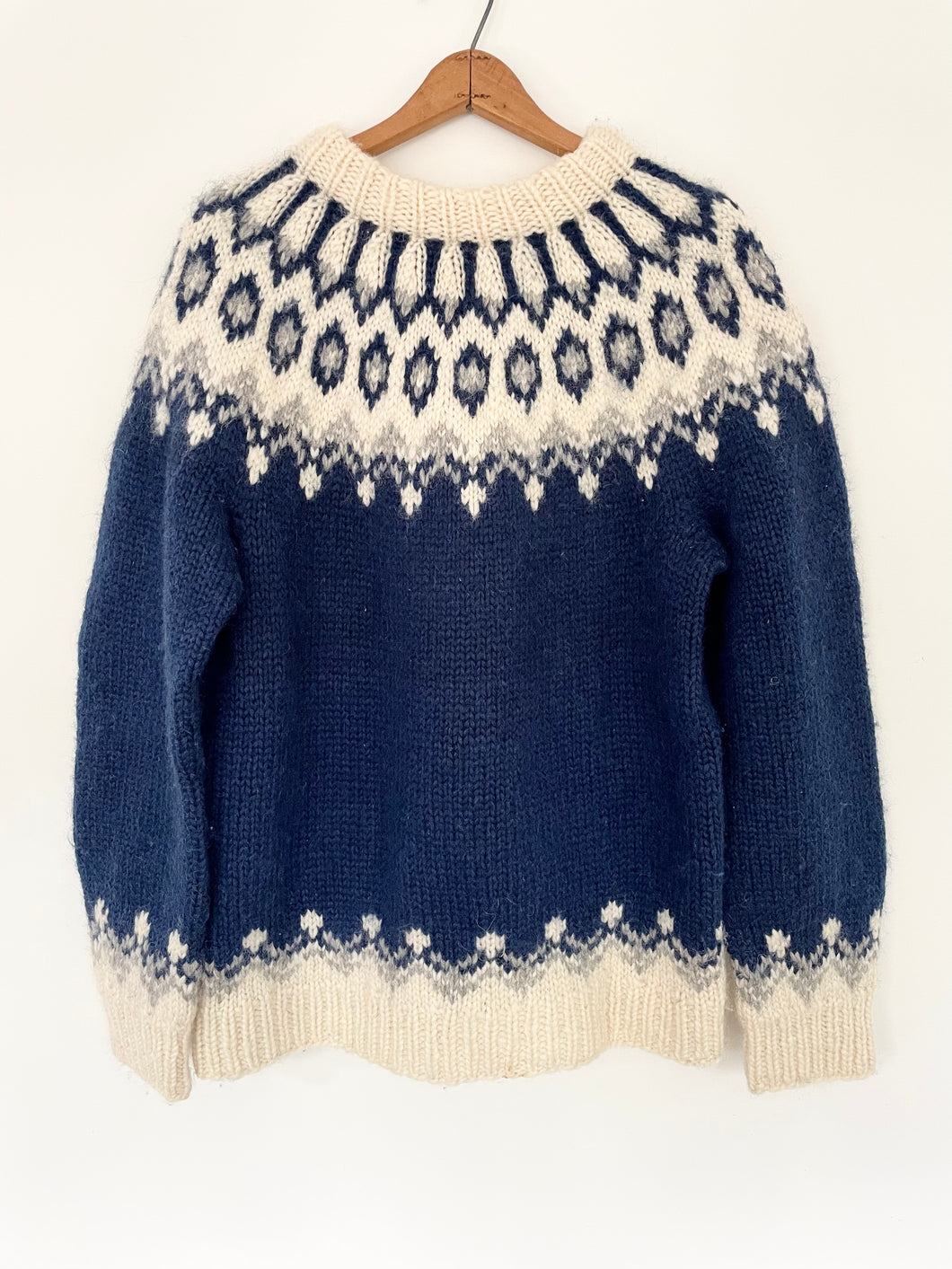 handknit icelandic sweater